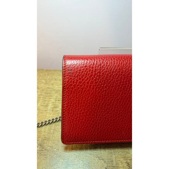 ❤️SOLD❤️ Gucci Crystal Mini Dionysus Red Crossbody - Picture 4 of 4
